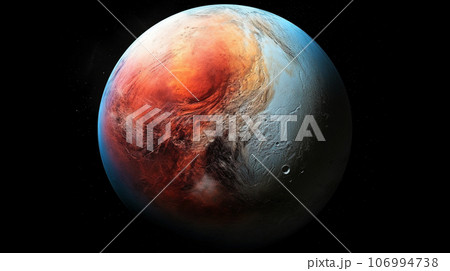 Uranus planet. Generative ai. 106994738
