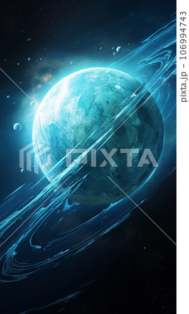 Uranus planet. Generative ai. Uranus planet. Generative ai. 106994743