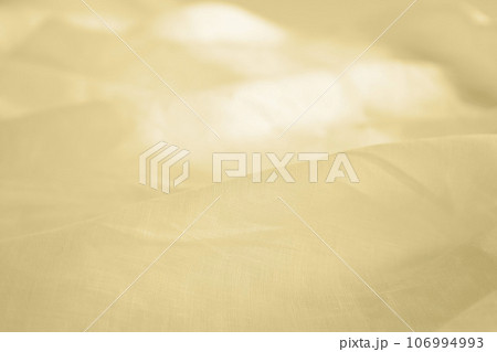 リネンクロスのドレープ背景 シャンパンゴールドカラー リネンクロスのドレープ背景 シャンパンゴールドカラー 106994993