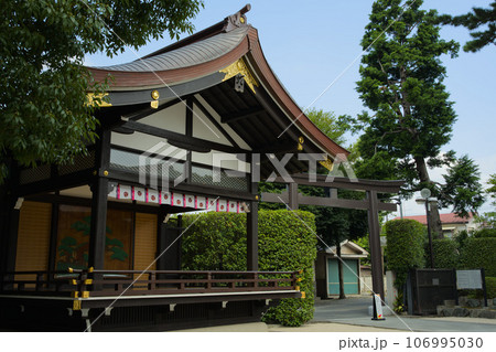中野沼袋氷川神社 神楽殿 東京都中野区沼袋 中野沼袋氷川神社 神楽殿 東京都中野区沼袋 106995030