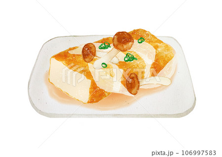 厚揚げときのこ 106997583