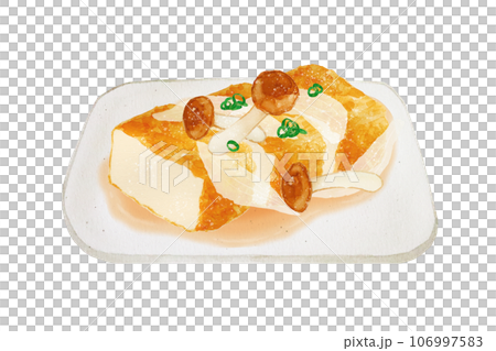 厚揚げときのこ 106997583