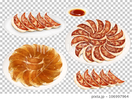 Gyoza Fried Gyoza Winged Gyoza Chinese Large Plate Single Serving Gyoza Fried Gyoza Winged Gyoza Chinese Large Plate Single Serving 106997964