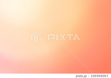 赤みがかったオレンジ色背景　玉ボケ・丸ボケ 106998063