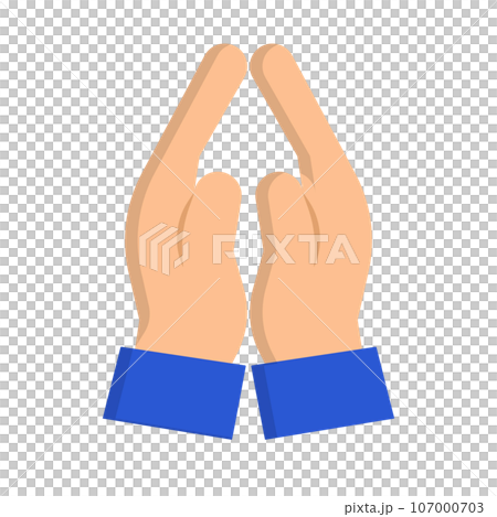 praying hands/join hands 107000703