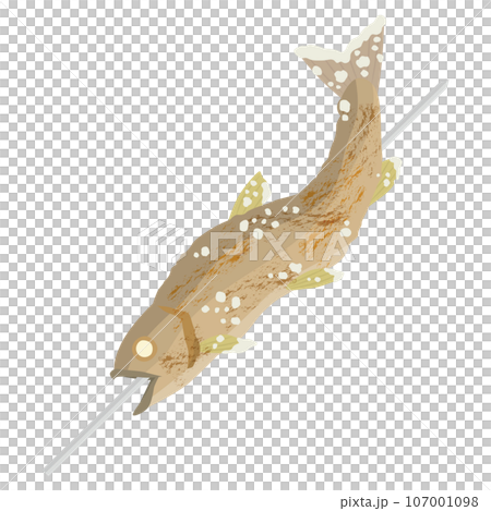 香魚串圖 107001098