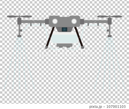 無人機噴灑液體的插圖 無人機噴灑液體的插圖 107001103
