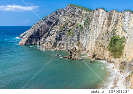 Playa del silencio in Asturias, Spain 107001284