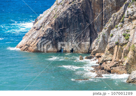 Playa del silencio in Asturias, Spain 107001289