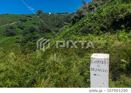 Playa del silencio in Asturias, Spain 107001290