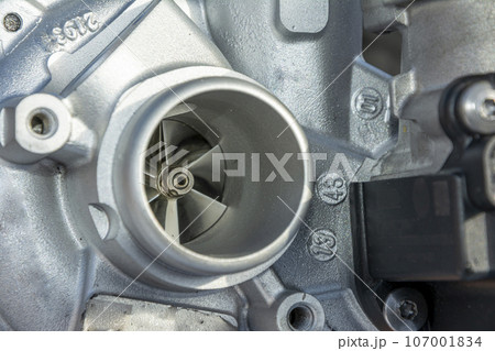 new turbocharged car engine. A turbine for an automobile engine 107001834