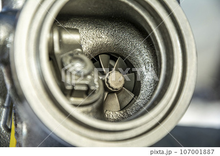 new turbocharged car engine. A turbine for an automobile engine new turbocharged car engine. A turbine for an automobile engine 107001887