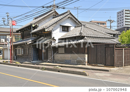 川口散歩：鳩ケ谷宿　日光御成道に沿って　川口市鳩ケ谷本町 107002948