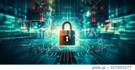 頑丈なセキュリティーシステム 107003077