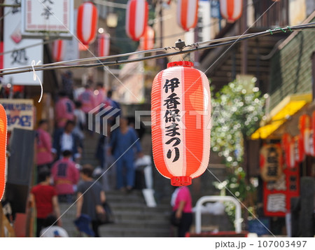 伊香保温泉　「伊香保祭り」の風景 107003497
