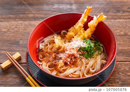 海老天がのったきしめん 107005876