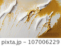 白と金のペンキ 107006229