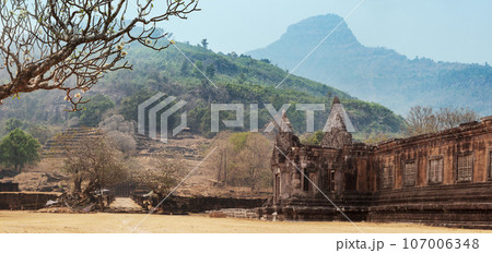 Wat Phou temple in Laos Wat Phou temple in Laos 107006348