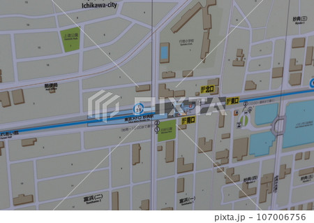 東京メトロ東西線の妙典駅 107006756
