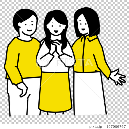 三個和平婦女的插圖 107006767