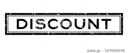 Grunge black discount word square rubber stamp in white background 107008548