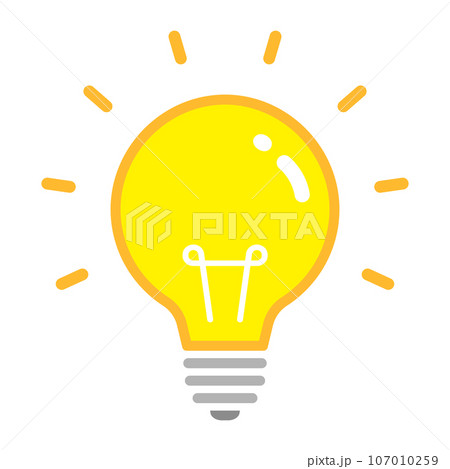 光る電球 107010259