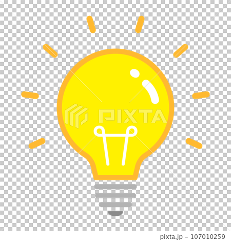 光る電球 107010259