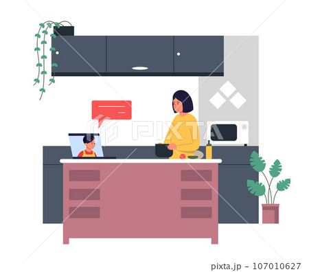 Online course of cooking, study at kitchen Online course of cooking, study at kitchen 107010627