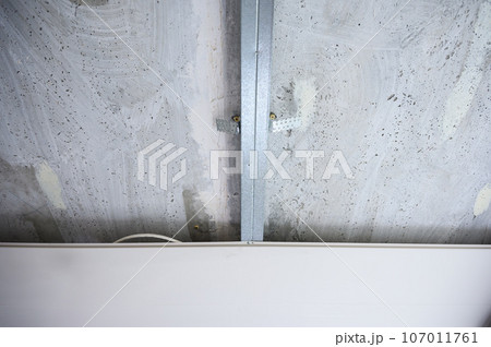 Metal frame of suspended ceilings. 107011761