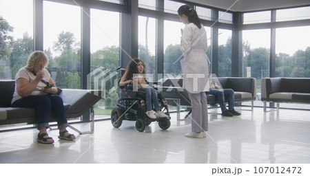 Nurse calls woman with disability on procedures 107012472