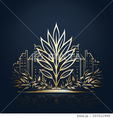 Logo of a real estate agency for the sale and rental of apartments and houses 107012999