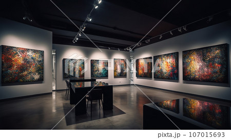 美術館・スマートコントラクトアート・AIアート・NFTアート 107015693