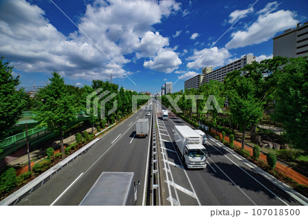 東京都道447号赤羽西台線・高島通りの交通 107018500