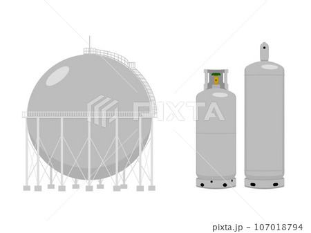 都市ガスとプロパンガス 107018794