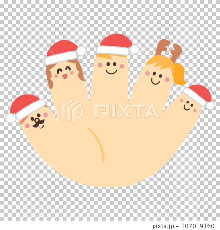 手指家庭聖誕節 107019160