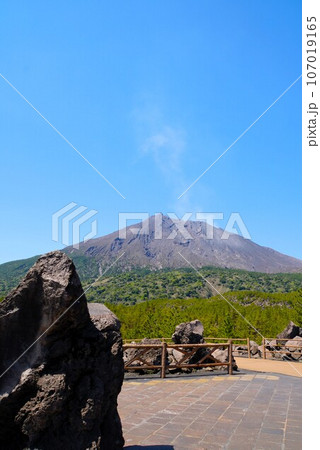有村溶岩展望所から見る桜島 107019165