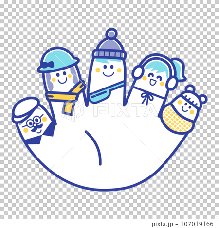 手指家族秋天 107019166