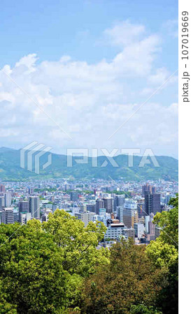 松山城天守からの風景 松山城天守からの風景 107019669