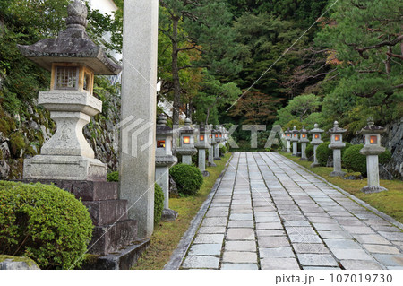 秋の高野山寺院 秋の高野山寺院 107019730