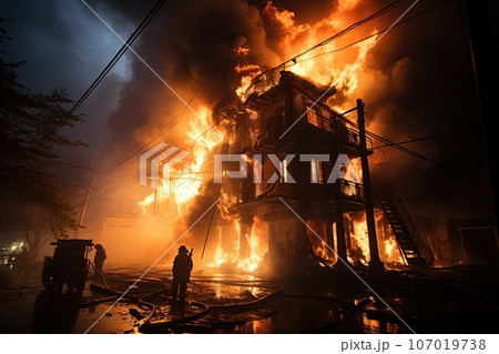 fire fighting for fire 107019738