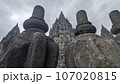 海外旅行、インドネシアの仏教寺院　ボロブドゥール 107020815