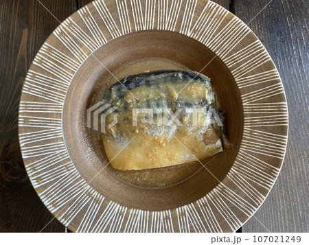 サバの味噌煮 青魚を甘辛い味噌ダレで煮た和食の定番おかず サバの味噌煮 青魚を甘辛い味噌ダレで煮た和食の定番おかず 107021249