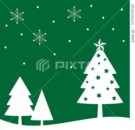 イラスト_クリスマスツリー イラスト_クリスマスツリー 107024916