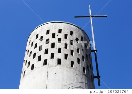 Evangelical protestant church of Beligny in Villefranche sur Saone, France 107025764