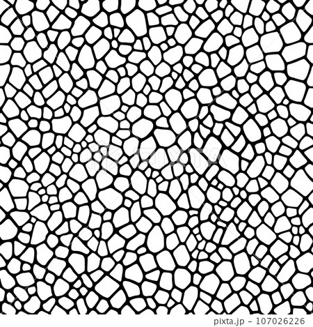 Reptile skin Seamless Pattern. Tribal print, animal skin, tiger stripes 107026226