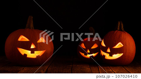 Halloween pumpkins Halloween pumpkins 107026410