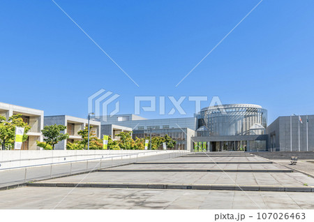 宮城県多賀城市 快晴の東北歴史博物館 宮城県多賀城市 快晴の東北歴史博物館 107026463