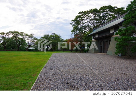 北海道松前町 松前城 本丸御門 北海道松前町 松前城 本丸御門 107027643