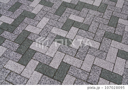景観に優れたインターロッキング舗装 景観に優れたインターロッキング舗装 107028095