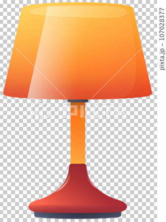 illustration, lamp, cartoon, light, design, isolated, icon, bulb, electric, electricity, symbol, object, bright, flat, illumination, simple, set, background, technology, element, graphic, modern, 107028377